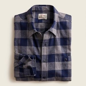 Midweight flannel workshirt